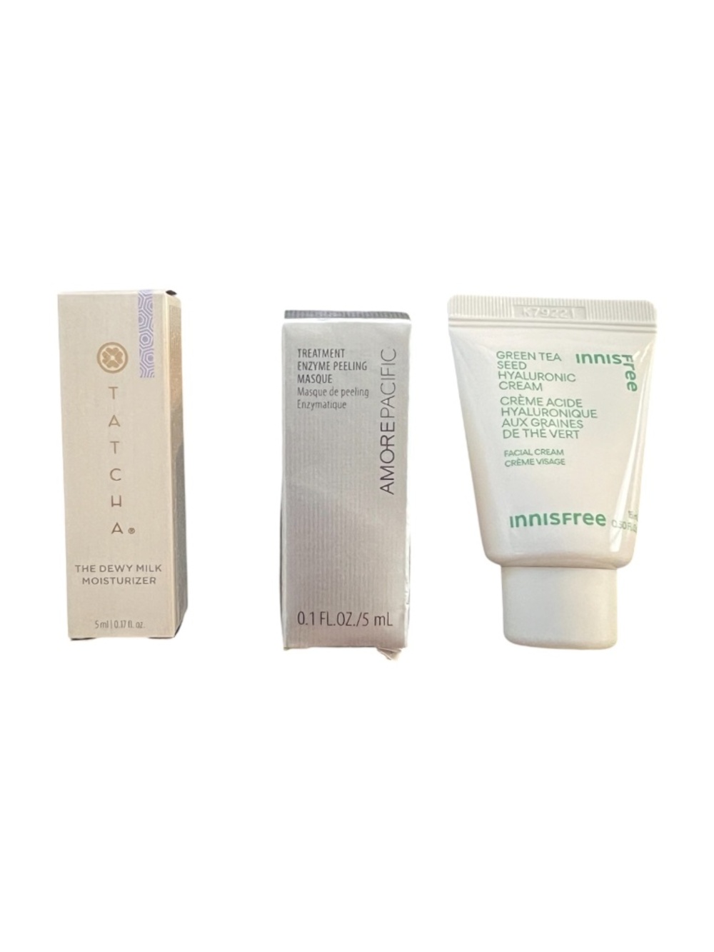 Beauty & Skincare Bundle + Ipsy Cosmetic Bag: Tatcha, Innisfree, Moroccanoil & - Picture 2 of 9